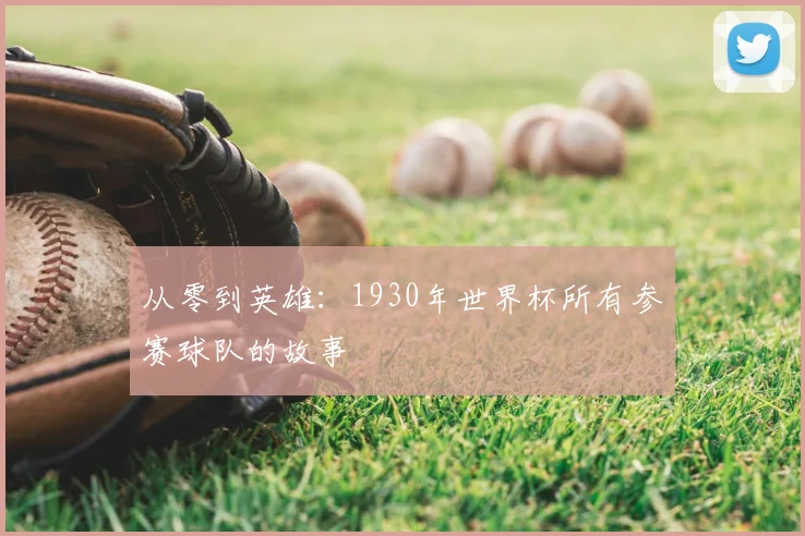 从零到英雄：1930年世界杯所有参赛球队的故事